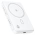 ACEFAST M26 10000mAh 20W Magnetic Wireless Charging Power Bank Fast Charging For iPhone 16/15 USB C PD20W Extra Battery Travel - White